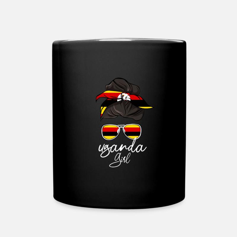Ouganda - Mug uni - noir