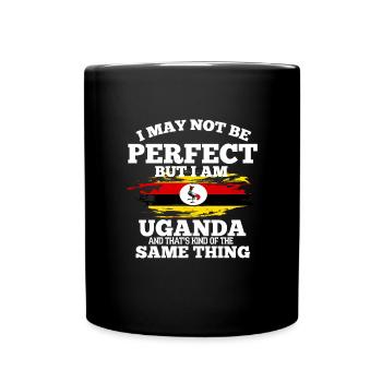 Uganda - Full Colour Mug - black - Front