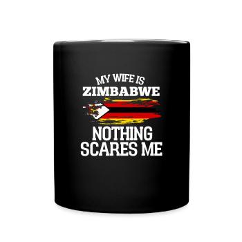 Simbabwe - Tasse einfarbig - Schwarz - Vorne