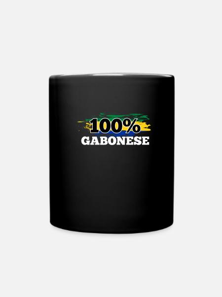 Gabon - Mug uni - noir