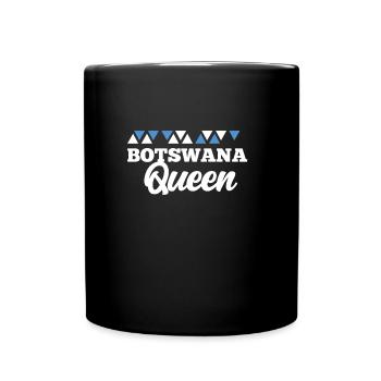 Botswana - Tasse einfarbig - Schwarz - Vorne