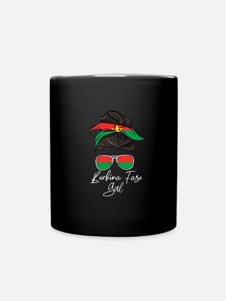 Burkina Faso - Mug uni - noir
