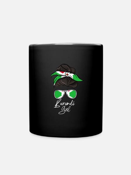 Burundi - Mug uni - noir