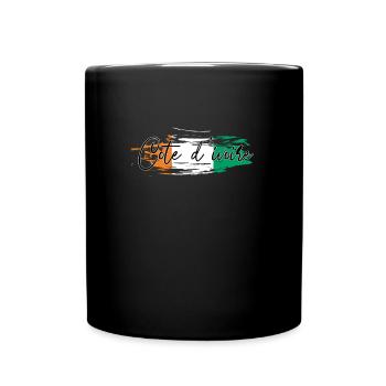 Côte d’Ivoire - Mug uni - noir - Devant
