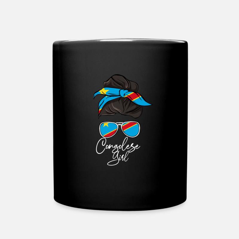Congo - Mug uni - noir