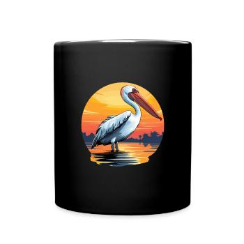 Pelican - Full Colour Mug - black - Front