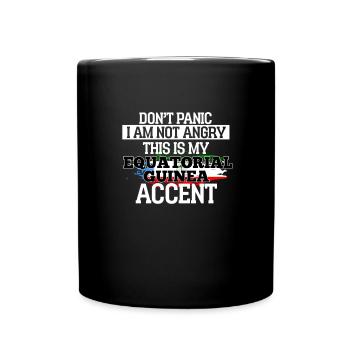 Gambie - Mug uni - noir - Devant