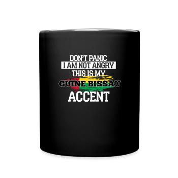 Kenia - Tasse einfarbig - Schwarz - Vorne
