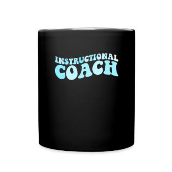 Lehrtrainer zur�ck in die Schule - Tasse einfarbig - Schwarz - Vorne