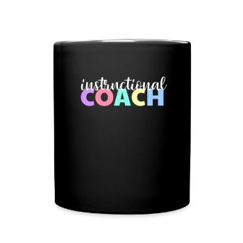 Lehrtrainer zur�ck in die Schule - Tasse einfarbig - Schwarz - Vorne