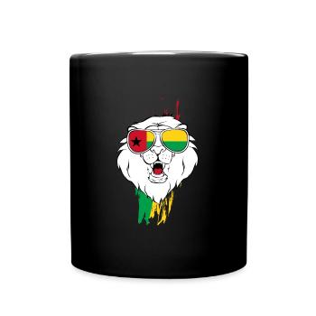 Guinea Bissau - Full Colour Mug - black - Front