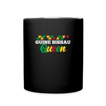 Guinea Bissau - Tasse einfarbig - Schwarz - Vorne