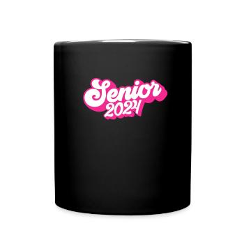 Class of 2024 Senior 2024 Graduation Senior 2024 - Full Colour Mug - black - Front