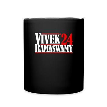 Vivek Ramaswamy '24 President Vivek 2024 - Full Colour Mug - black - Front