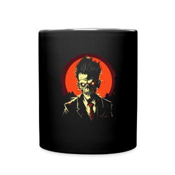 Zombie Apocalypse Effrayant Halloween Zombies - Mug uni - noir - Devant