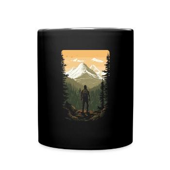 Prêt pour la saison de chasse Chasse au chevreuil pour les chasseurs - Mug uni - noir - Devant