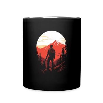Prêt pour la saison de chasse Chasse au chevreuil pour les chasseurs - Mug uni - noir - Devant