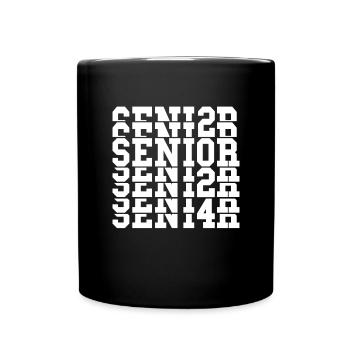 Senior 2024 Graduating Class of 2024 Senior 2024 - Full Colour Mug - black - Front