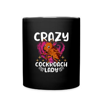 Kakerlake - Tasse einfarbig - Schwarz - Vorne