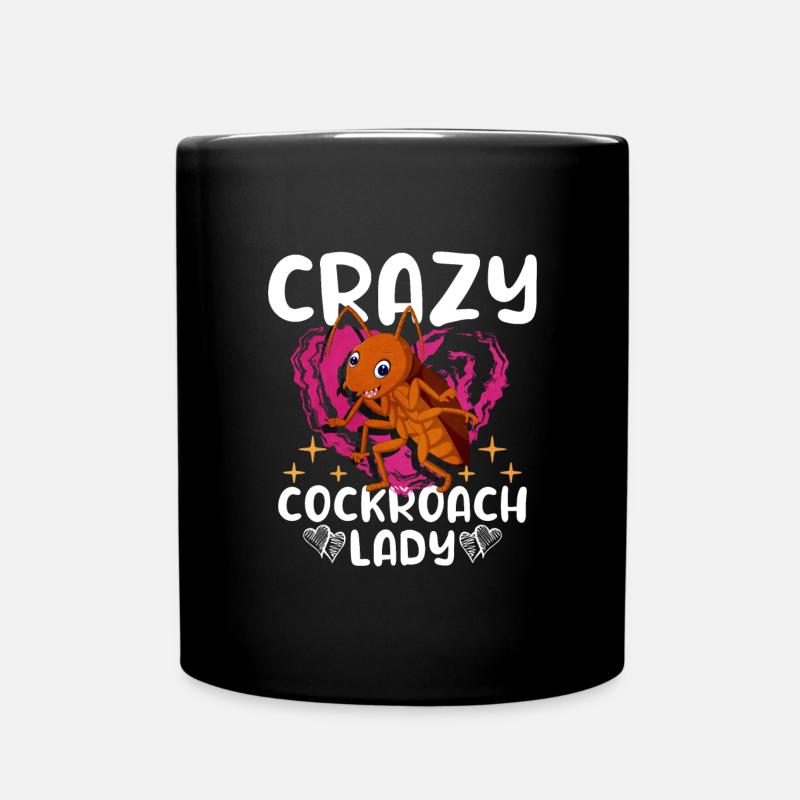 Kakerlake - Tasse einfarbig - Schwarz