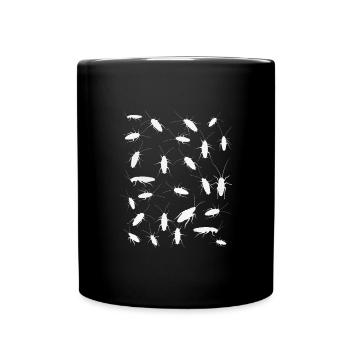 Kakerlake - Tasse einfarbig - Schwarz - Vorne