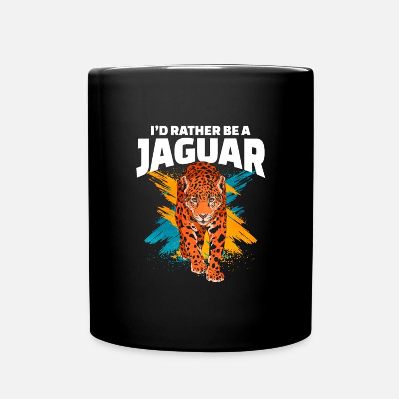 Jaguar - Tasse einfarbig - Schwarz