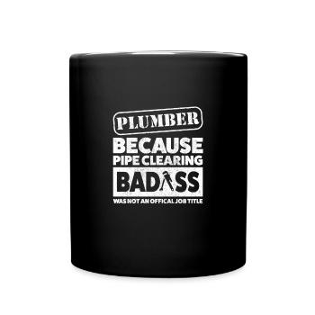 Plumber Power – Plus qu’un simple nettoyage de tuyaux - Mug uni - noir - Devant