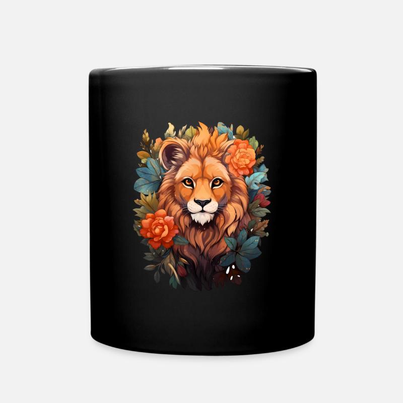 Lion - Mug uni - noir