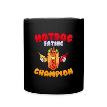 Hot dog - Full Colour Mug - black - Front