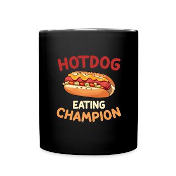 Hot dog - Full Colour Mug - black - Front