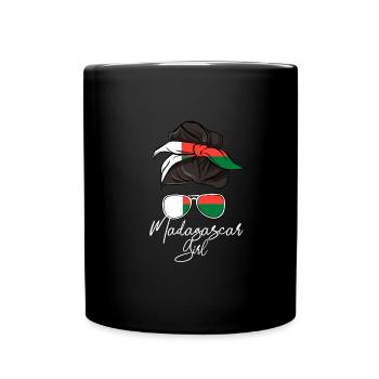 Madagascar - Mug uni - noir - Devant