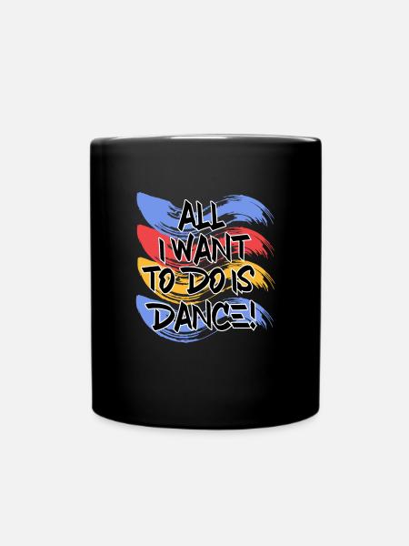 Breakdancing - Tasse einfarbig - Schwarz