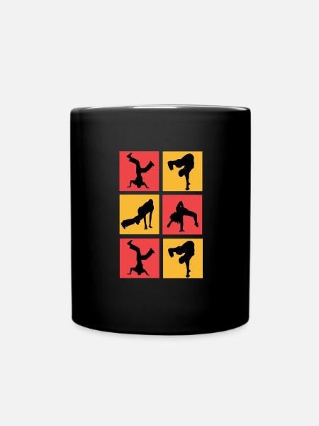 Breakdance - Mug uni - noir