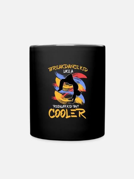 Breakdancing - Tasse einfarbig - Schwarz