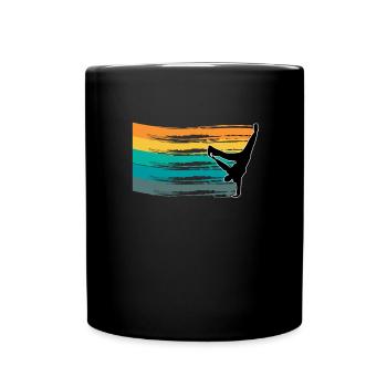 Hip-hop - Mug uni - noir - Devant