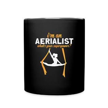 Acrobatic Gymnastic Sport Geschenk - Tasse einfarbig - Schwarz - Vorne