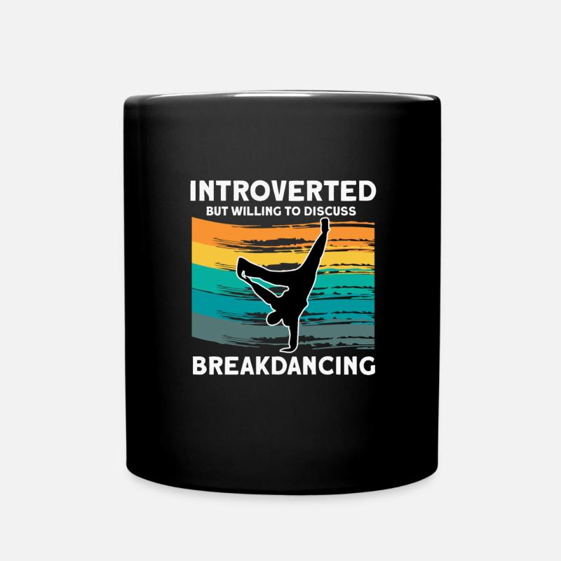 Breakdance - Mug uni - noir