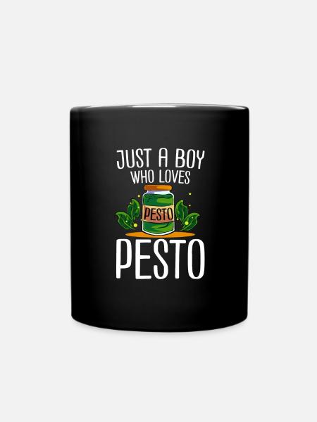 Pesto - Tasse einfarbig - Schwarz