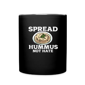 Houmous - Mug uni - noir - Devant