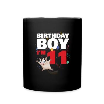 Birthday Girl in 12 Sugar Glider - Full Colour Mug - black - Front