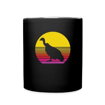 I just really like vultures - Full Colour Mug - black - Front