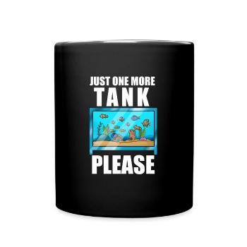 Aquarium Fish Gift - Full Colour Mug - black - Front