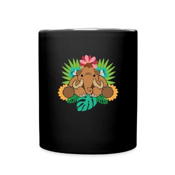 Mammouth - Mug uni - noir - Devant