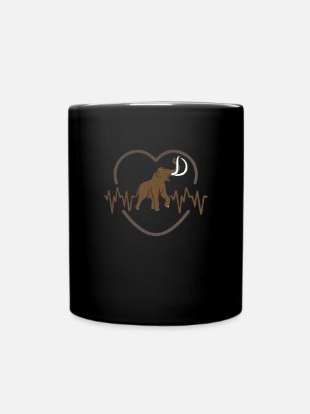 Mammouth - Mug uni - noir