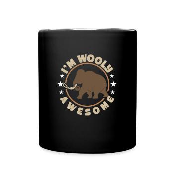 Mammouth - Mug uni - noir - Devant