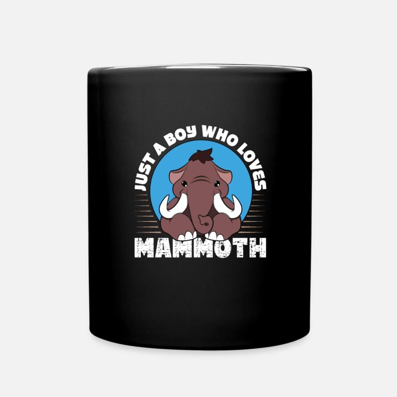 Mammoth - Full Colour Mug - black