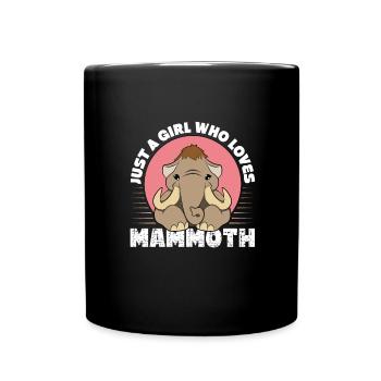 Mammouth - Mug uni - noir - Devant