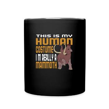 Mammouth - Mug uni - noir - Devant