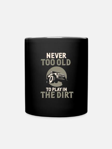 Offroad - Tasse einfarbig - Schwarz