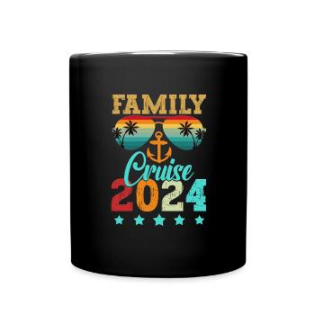 Cruise Cruise Ship Gift - Full Colour Mug - black - Front